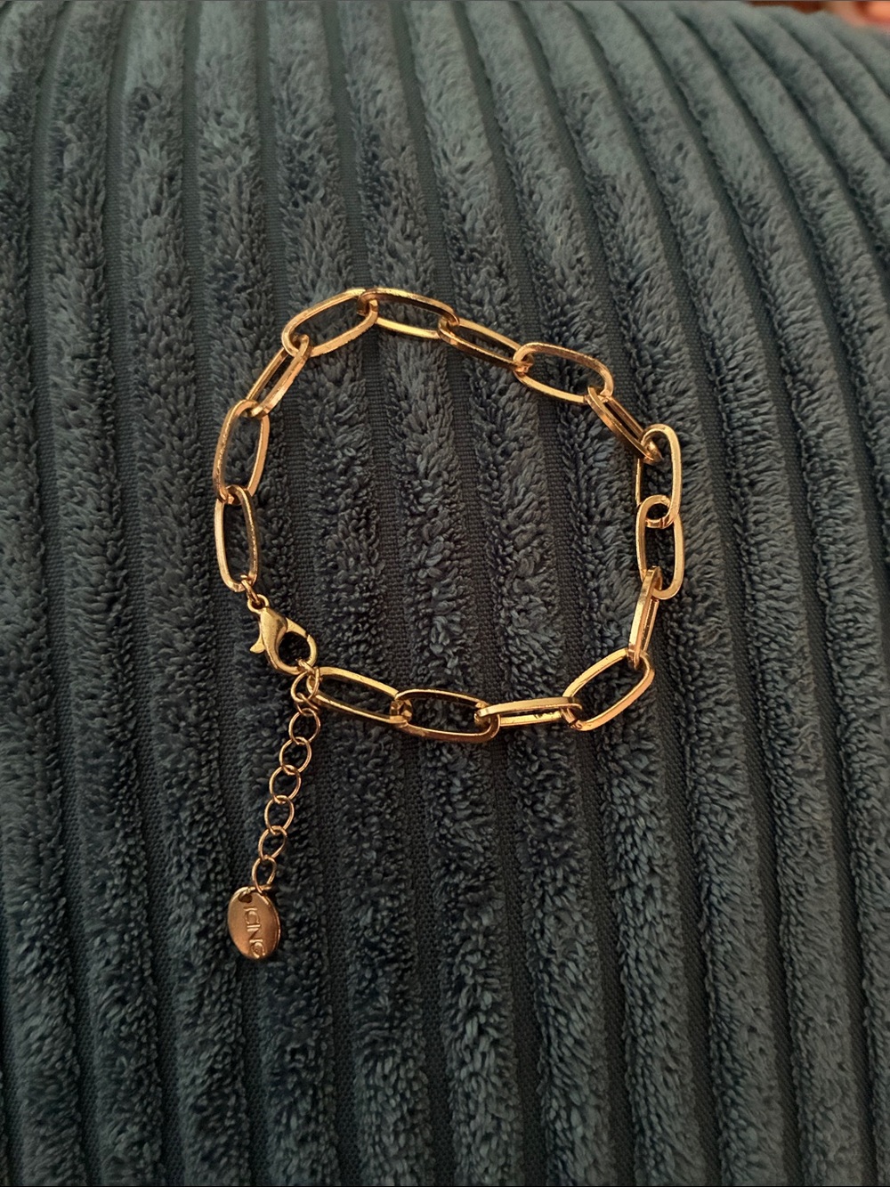 Link Chain Bracelet with Adjustable Extender - ICING
